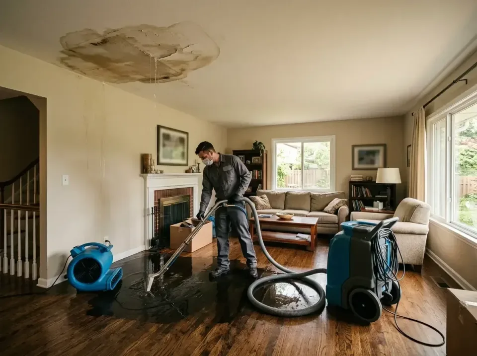 attic-pipe-burst-ceiling-drip-008 — frequently asked questions, Water Damage Restoration & Carpet Care in Swartzville, PA